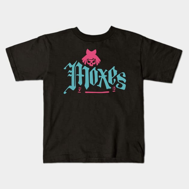 Cyberpunk 2077 moxes Kids T-Shirt by Aknazu